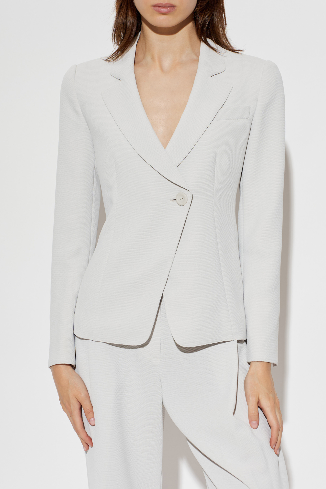 Emporio Armani Blazer with a single vent | Women's | Vitkac